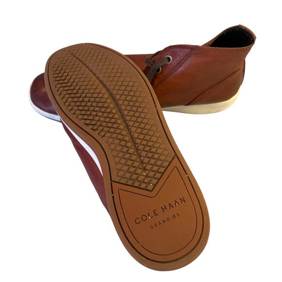 Cole Haan Grand 0s High Tops Size 9 M - Picture 4 of 6